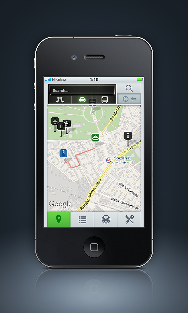 导航未来 手机导航应用UI界面设计的研发探索